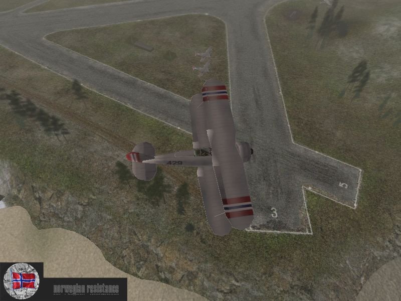 Battle at Fornebu, national airport near Oslo