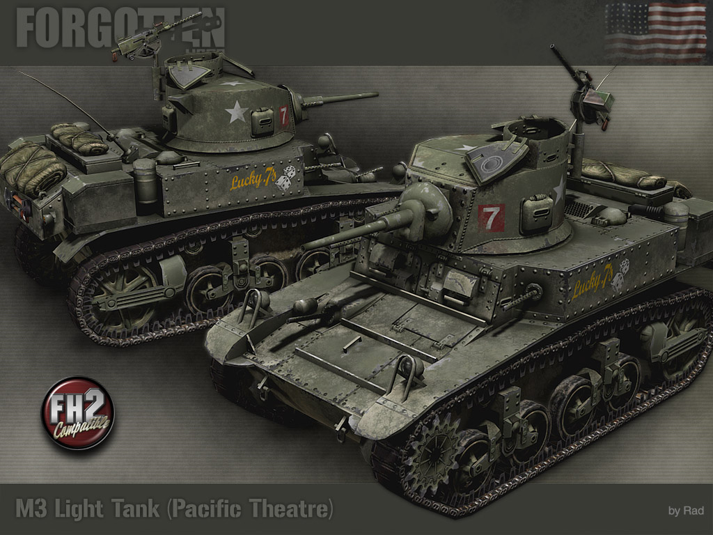 BF2 kompatibler M3 Panzer