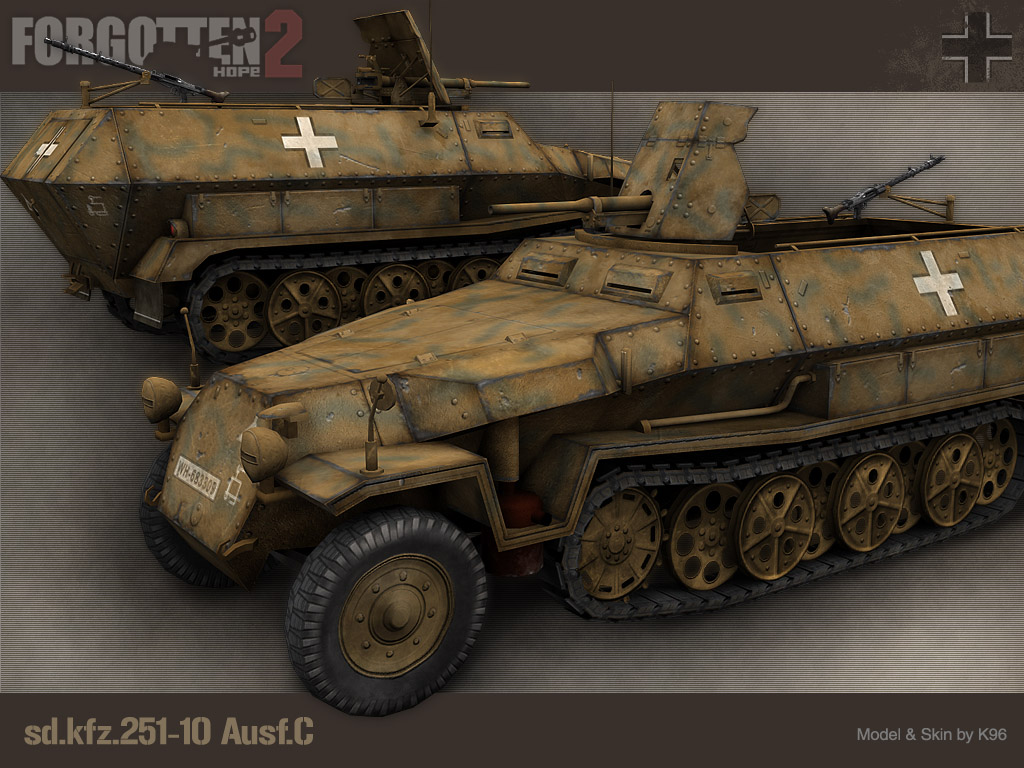 SdKfz 251/10 Schützenpanzerwagen (BF2)