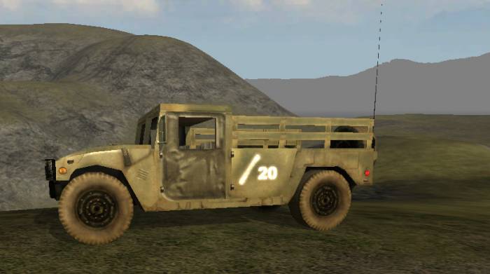 Humvee Ingame (WIP)