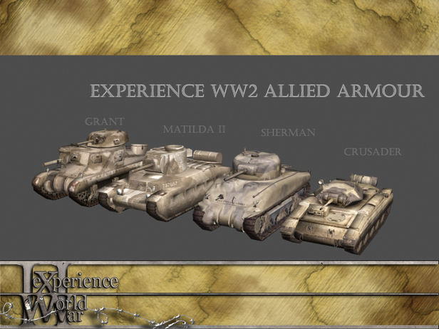 XWWII - British Tanks