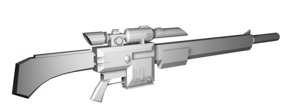 IG Sniper Rifle (WIP 2) @ Battlefield 40k