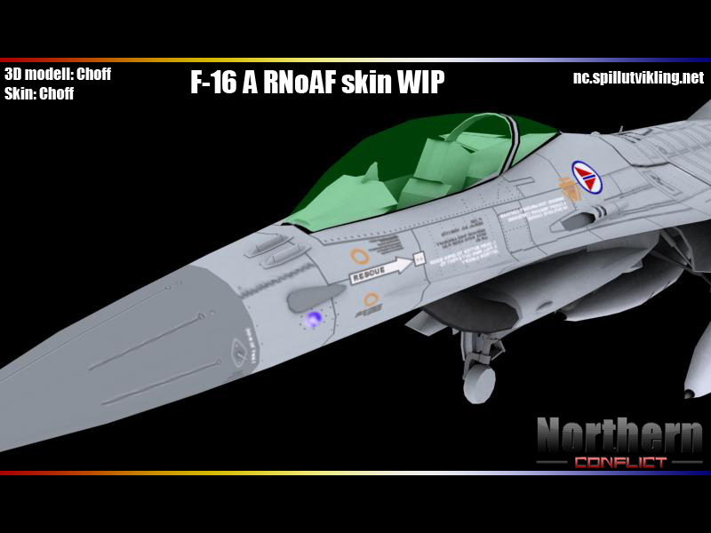 F-16 Textur (WiP)