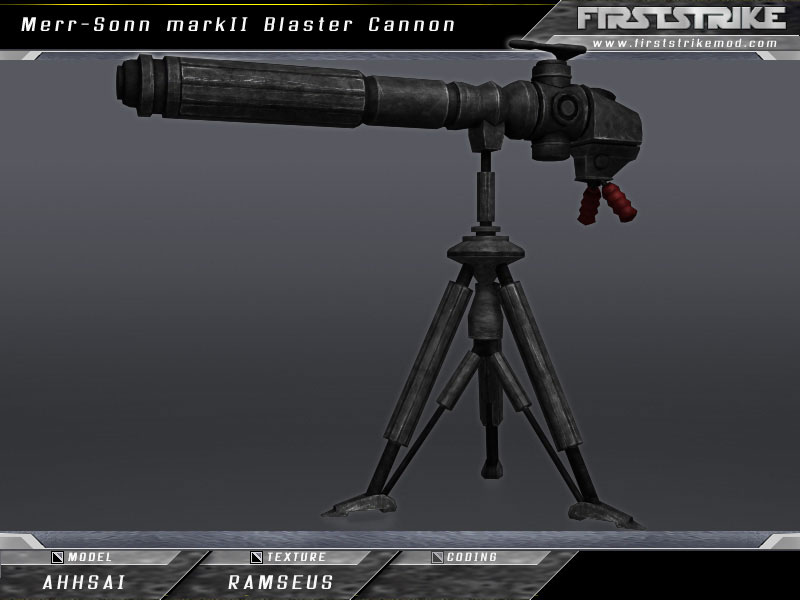 Merr-Sonn MarkII Blaster Kanone
