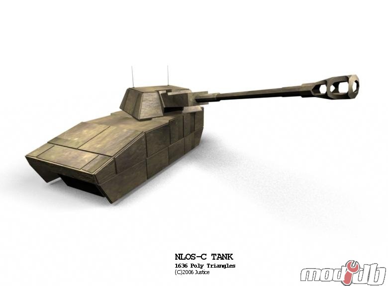 NLOS-C Tank @ Future Combat Warriors