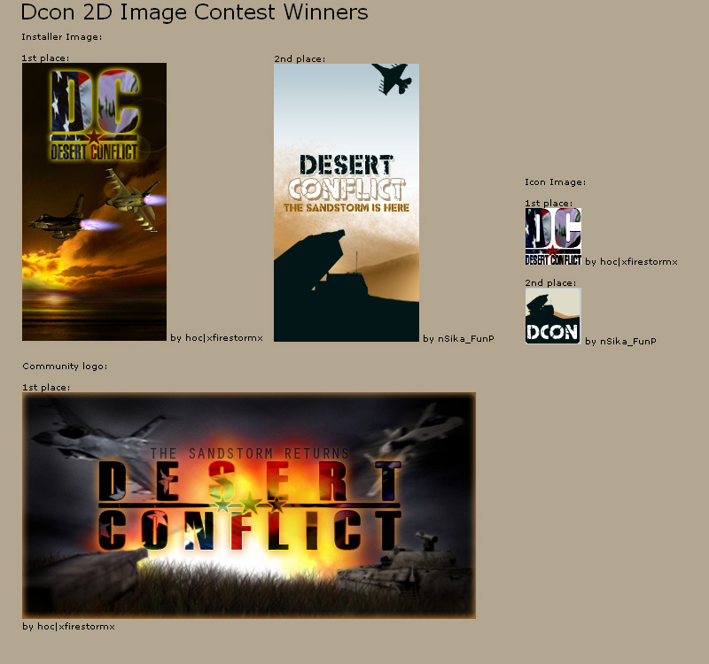 DCon - Gewinner (Screenshot)