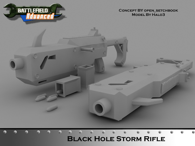 Black Hole Storm Battle Rifle