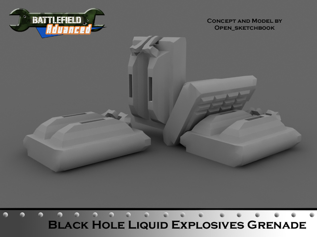 Black Hole Liquid Explosives Granate