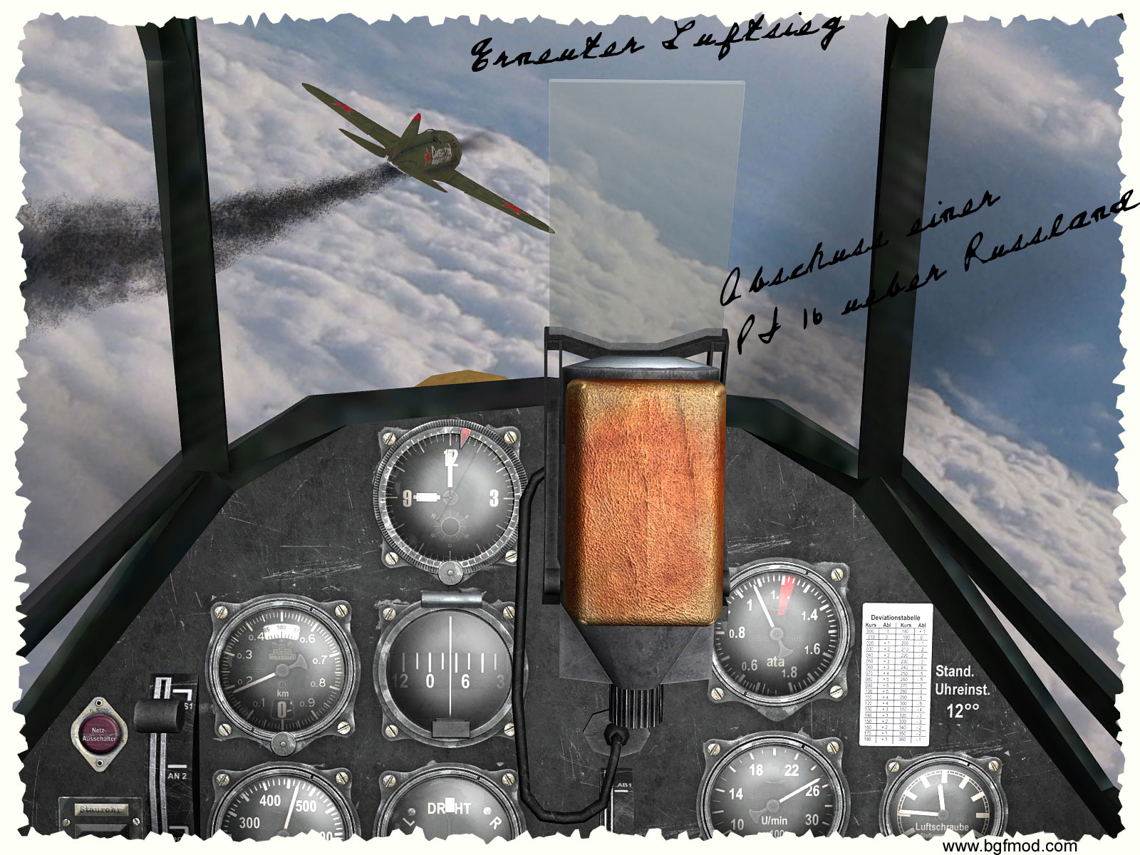 Bf-109 Cockpit