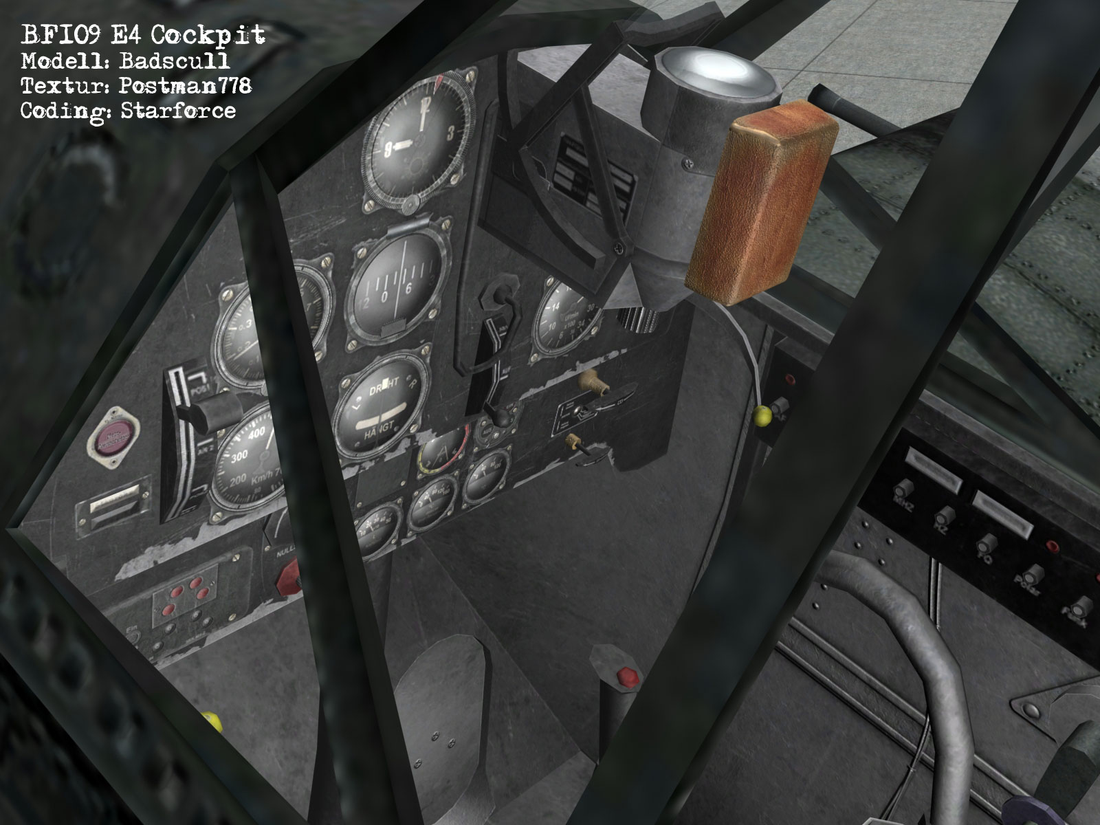 Bf-109 Cockpit