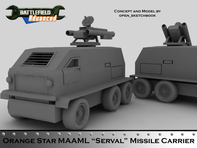 Serval AA Raketenträgersystem