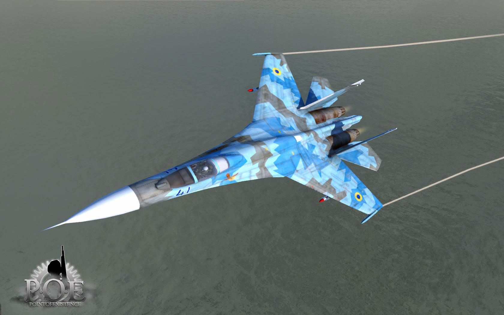 Su-27 Flanker Ingame