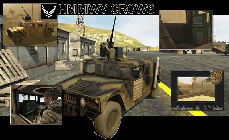 HMMWV CROWS