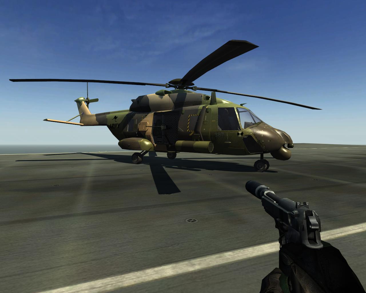 NH90 auf Oman