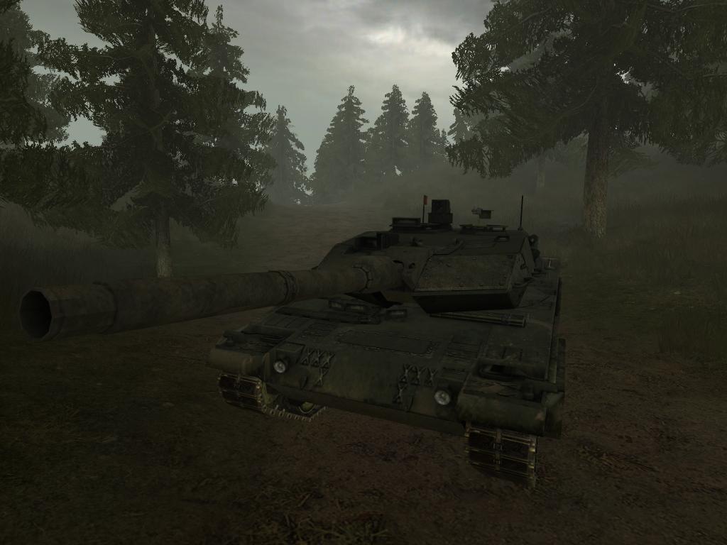 Leopard 2A6 (Woodland)