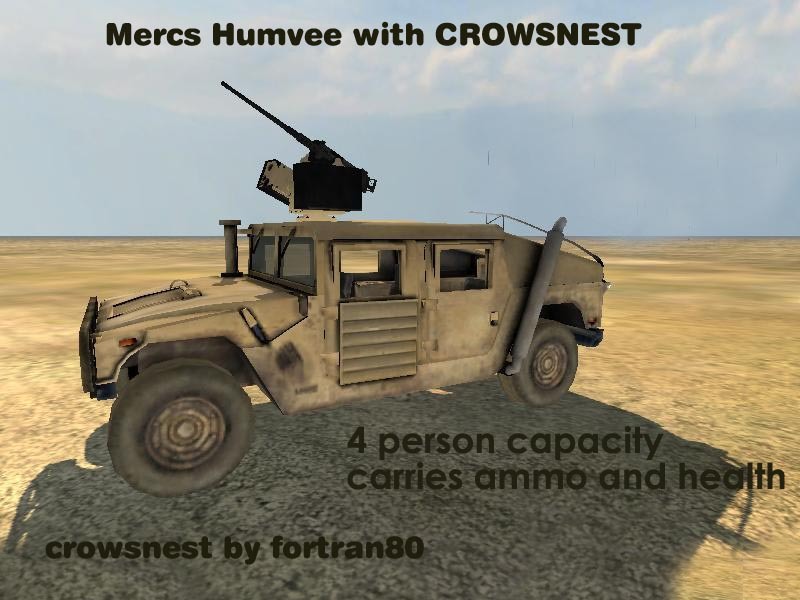 Humvee CROWS