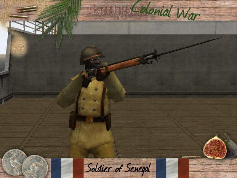Senegalesischer Soldat