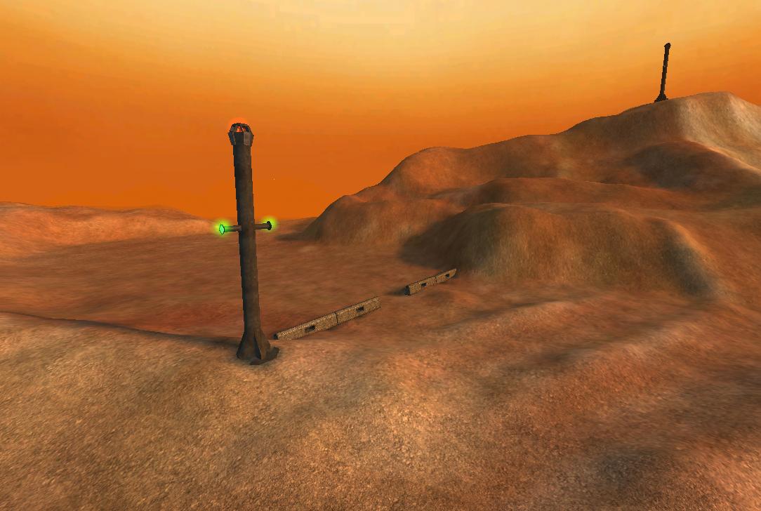 Martian trade highway Beacon 