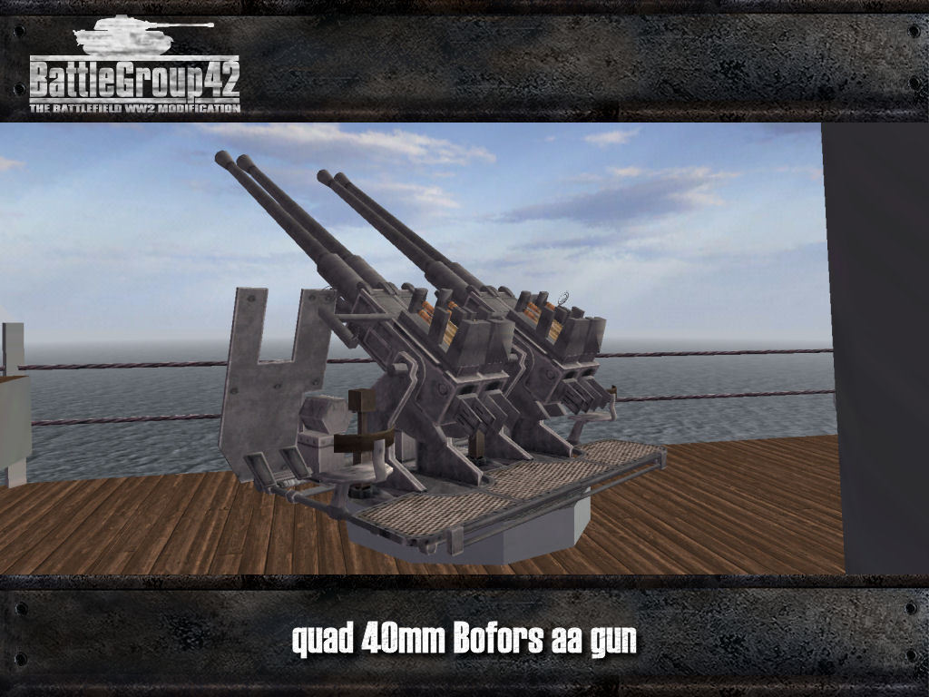 40mm Bofors-Vierlingsflak
