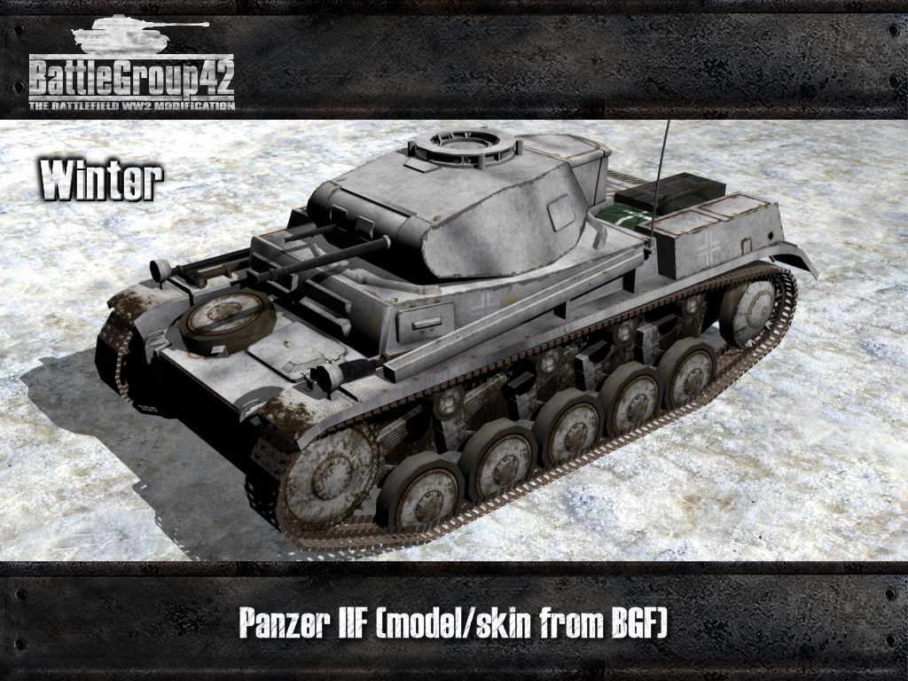 Panzer IIF Winterausführung (Model/Skin von BGF)