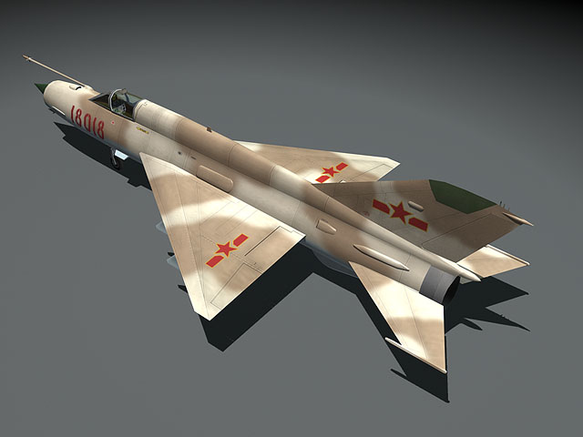 MiG-21 Renderbild vom November 05