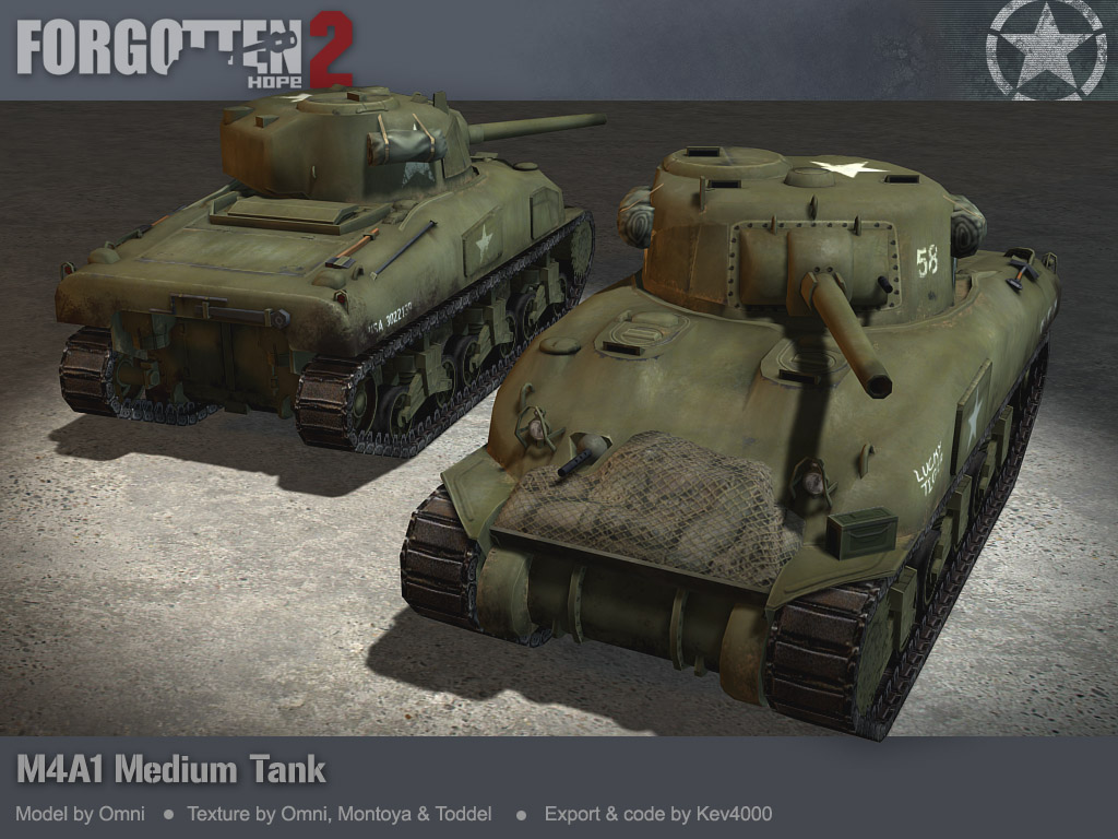 USA M4A1 Medium Tank