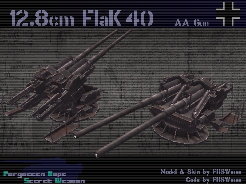 12.8cm Flak 40