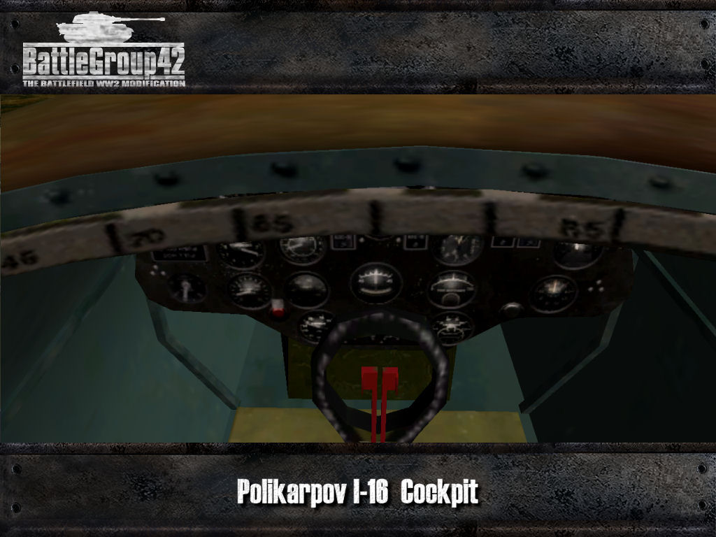 Polikarpow I-16 Cockpit