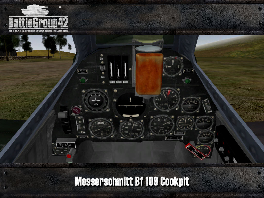 Messerschmidt BF109 Cockpit