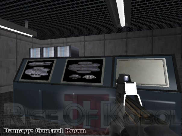 Galactica Damage Control Room