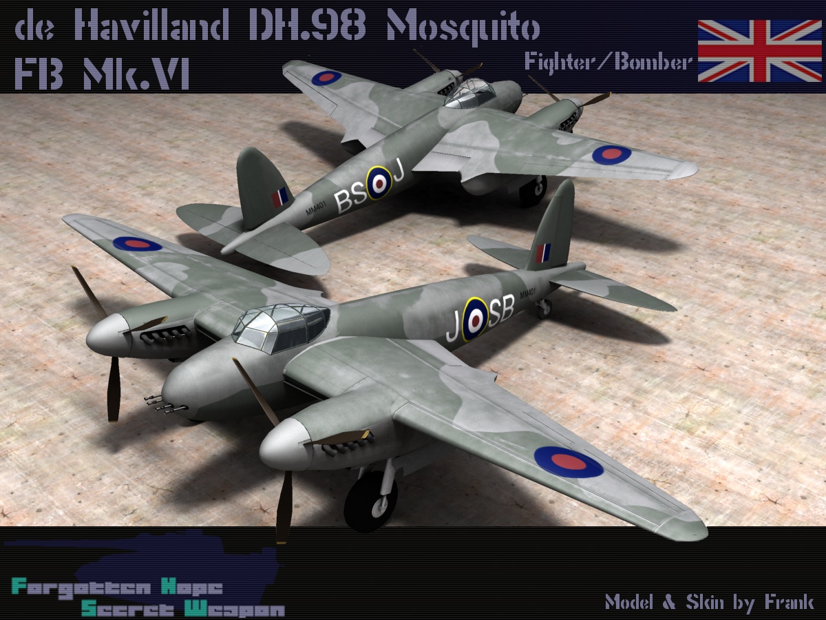 FHSW: de Havilland D.H.98 Mosquito