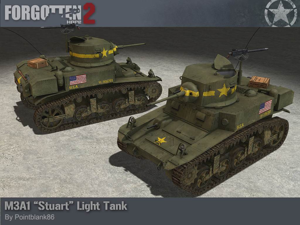 M3A1 Stuart der Amerikaner