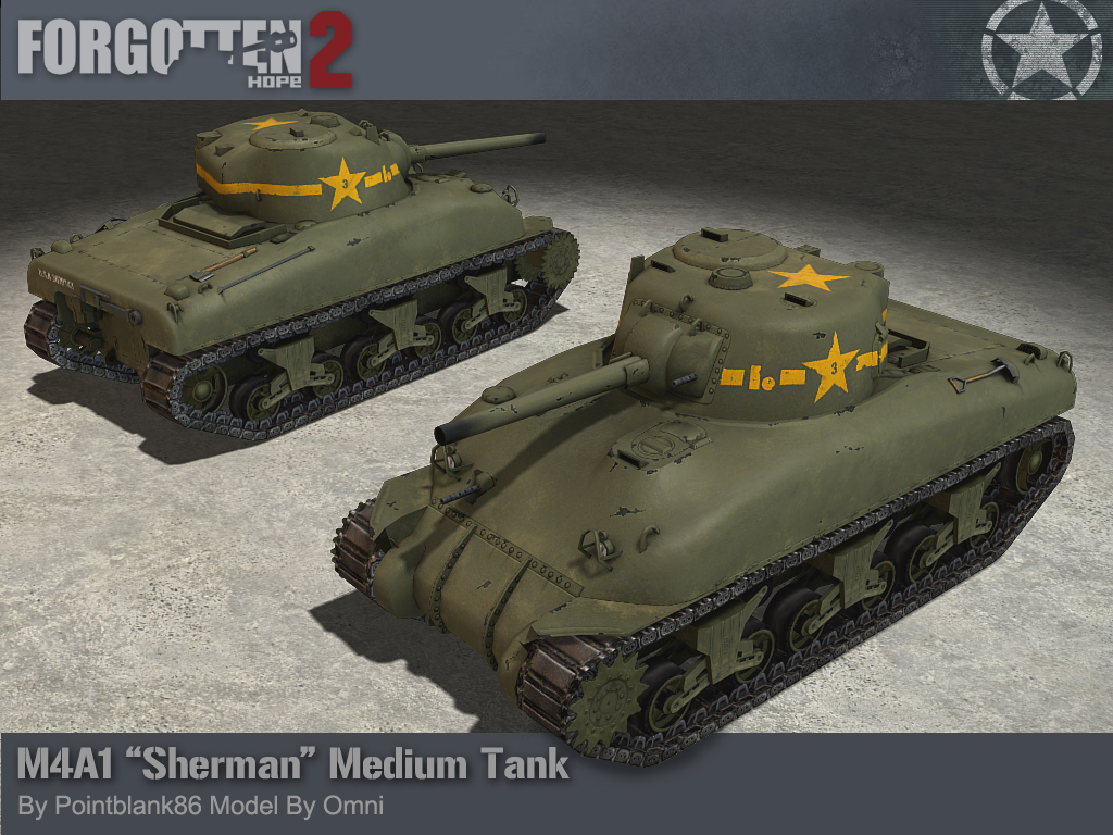 M4A1 Sherman der Amerikaner