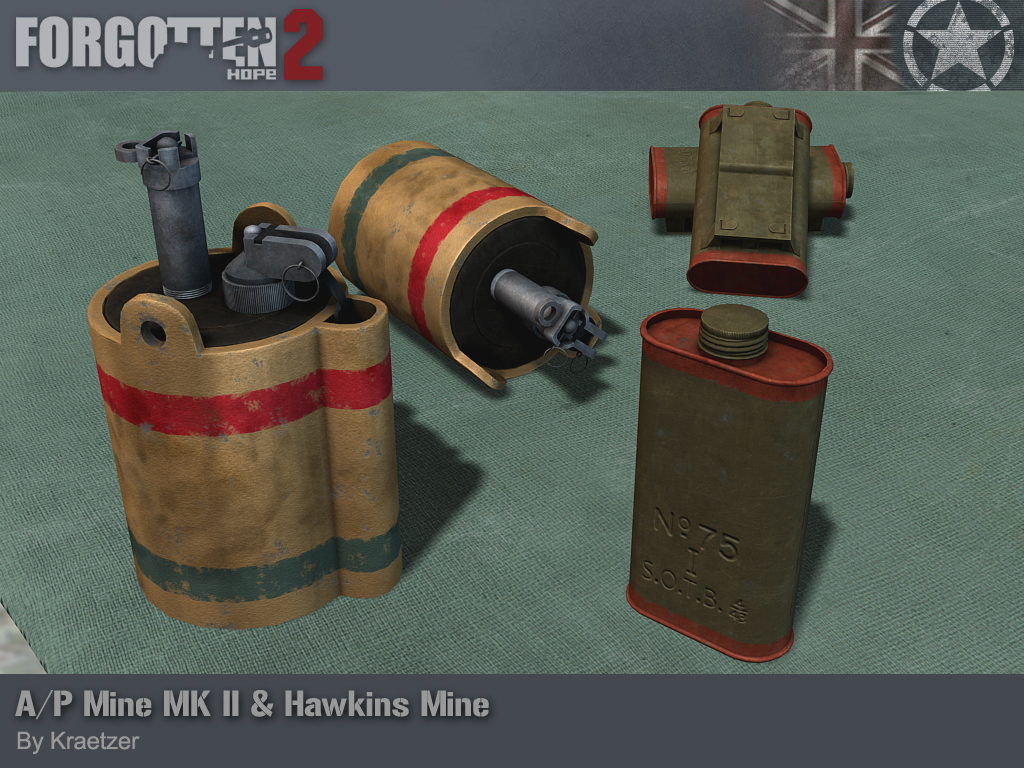 A/P Mine MK II & Hawkins Mine