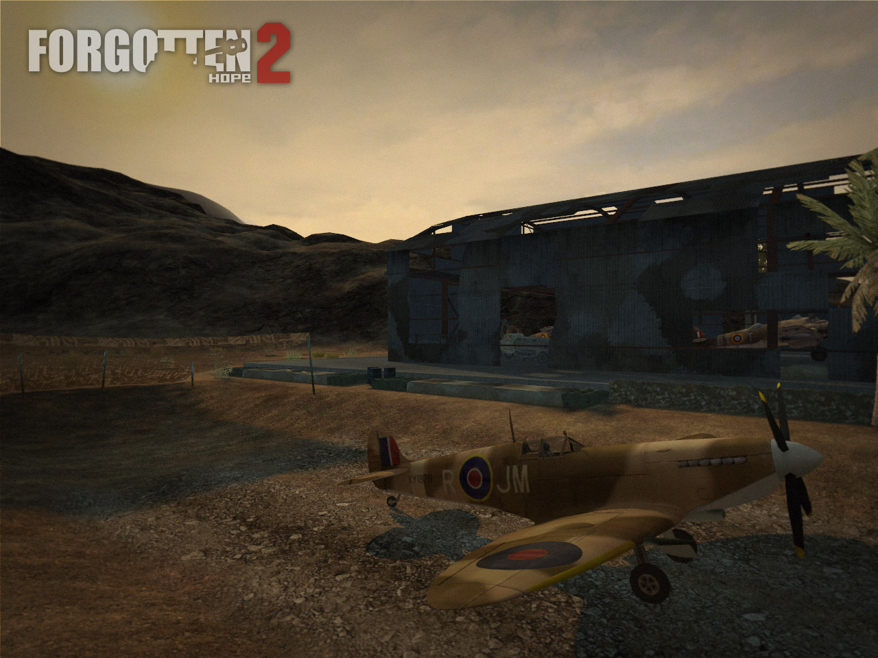 Spitfire - Wüste