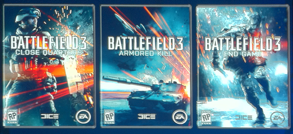 Battlefield 3: Screen zeigt DLC-Cover