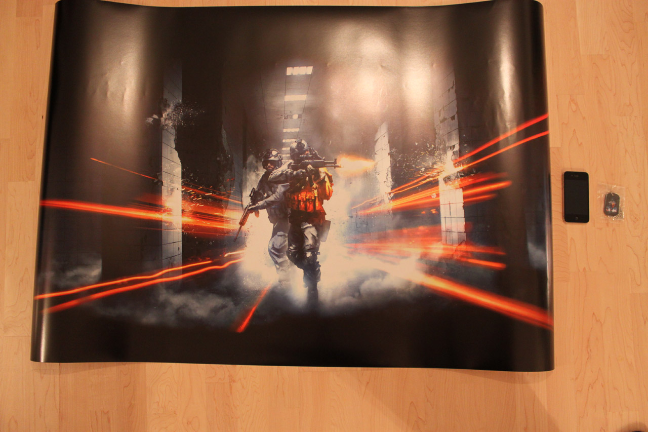 Battlefield 3 Poster im Vergleich