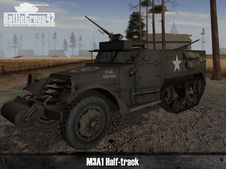 M3A1 Halbkettenfahrzeug