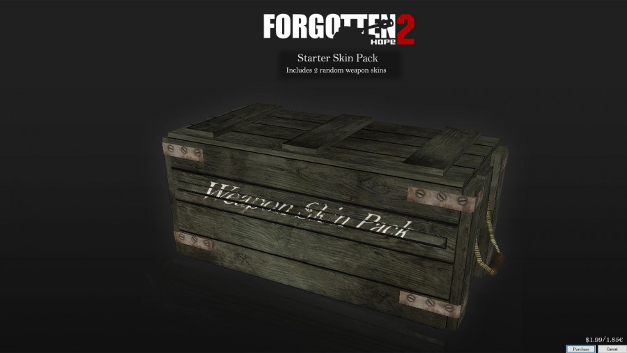 Forgotten Hope 2 Waffenboxen