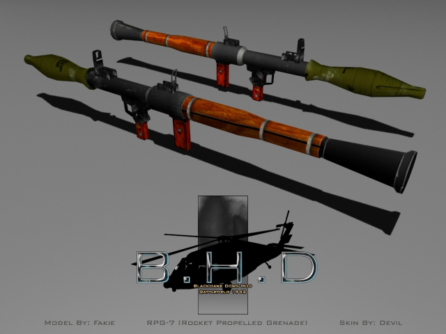 RPG-7 - Modelled by Fakie