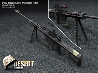 New .50 Cal sniper rifle (M-82)