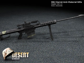 New .50 Cal sniper rifle (M-82)