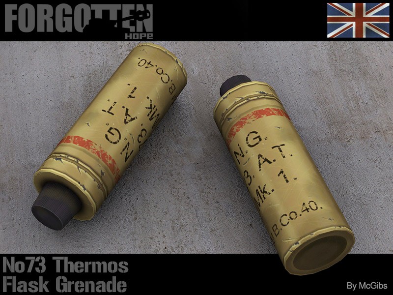 No.73 Thermos Flask Granate