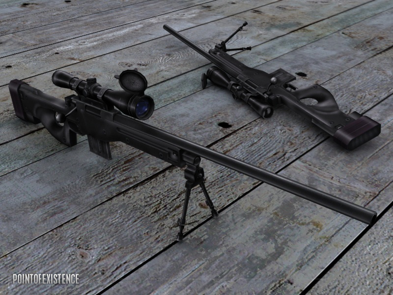 Accuracy International AE Sniper Rifle