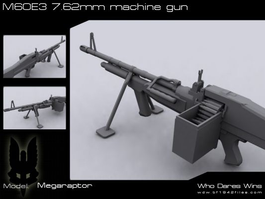 M60E3 Maschinengewehr #1