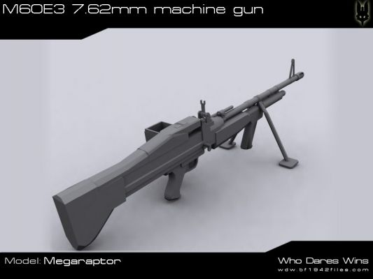M60E3 Maschinengewehr #2