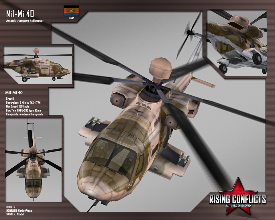 Rising Conflicts: Mi40 - BF-Games.net