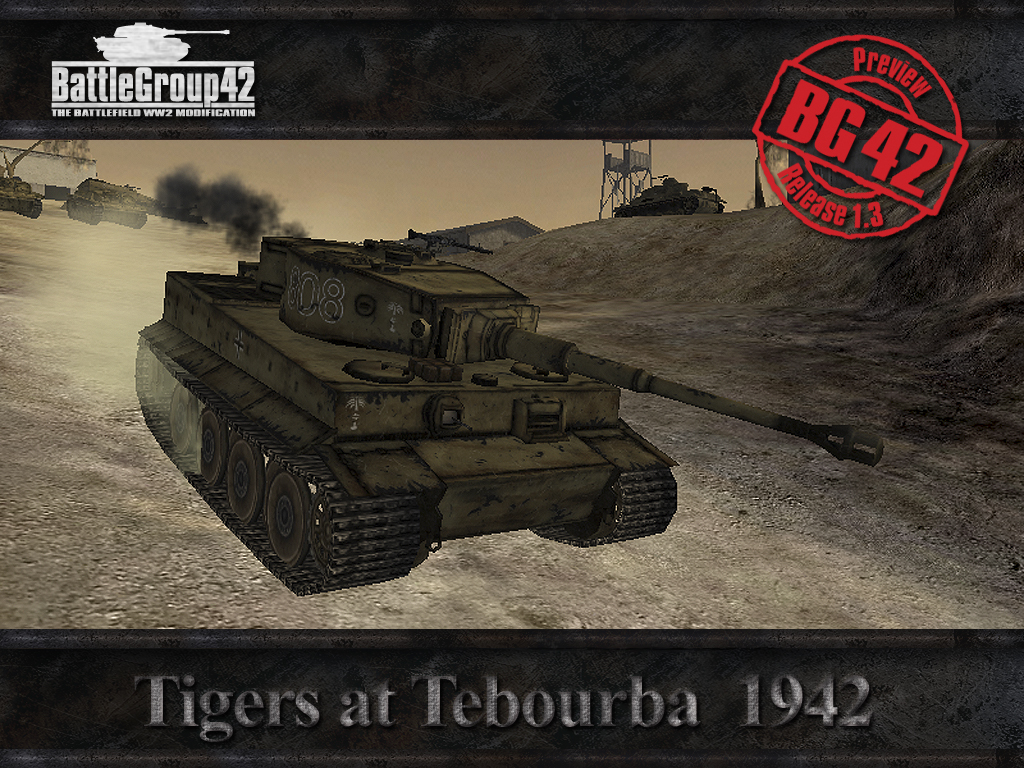 Tigers at Tebourba 1942