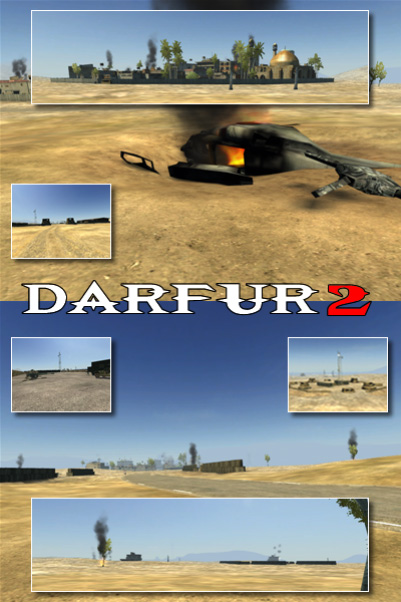 Darfur-Flyer des Autors