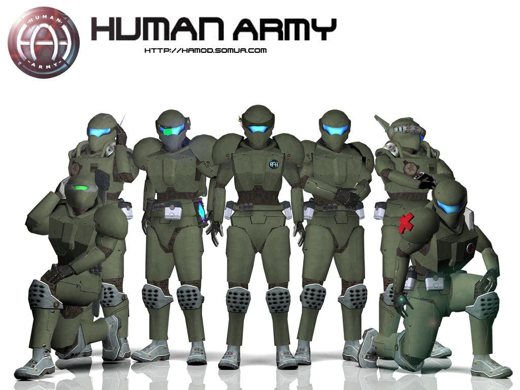Gruppenbild Human Army